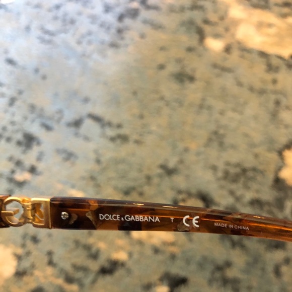 Dolce and Gabbana Tortoise Sunglasses - Picture 4 of 4
